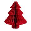 Honeycomb Paper Christmas Tree 3D Foldable Accordion Xmas Tree Winter Tabletop Centerpiece for Holiday