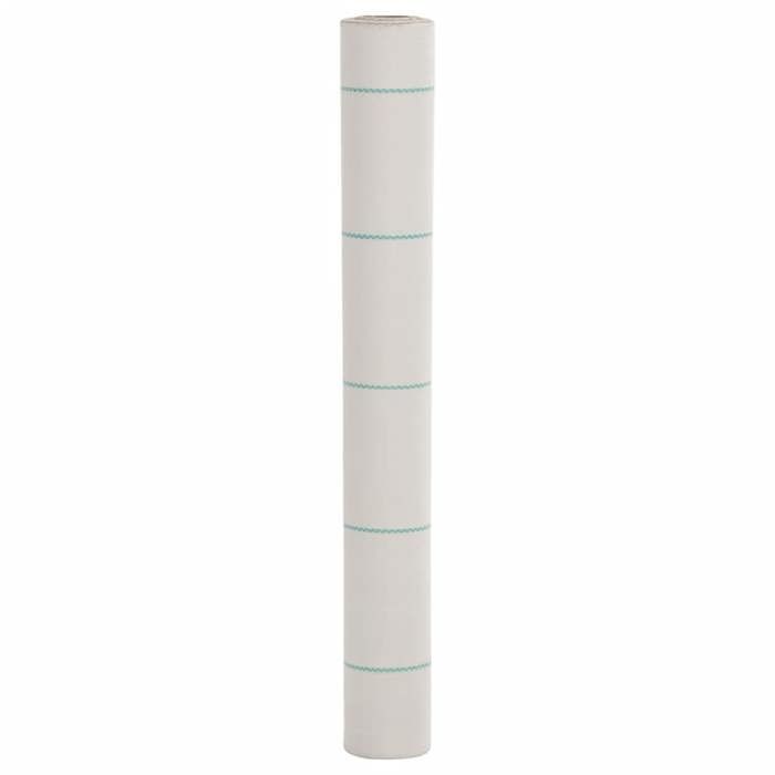 VidaXL White Weed Control Membrane 1x100 M PP, Weed Barrier Fabric, Weed Control Membrane 4005909