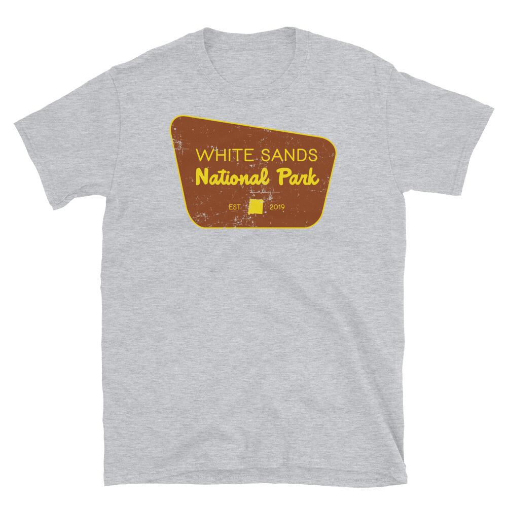 US White Sands National Park New Mexico Short-Sleeve Unisex T-Shirt