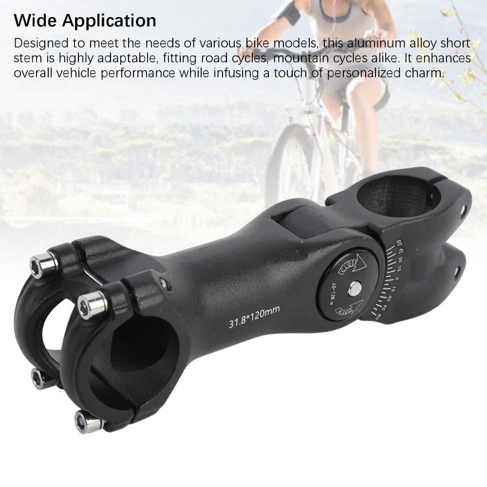 Lightweight Bike Stem 120 mm Length Bike Handlebar Stem Durable Handlebar Stem Bike Upgrade
