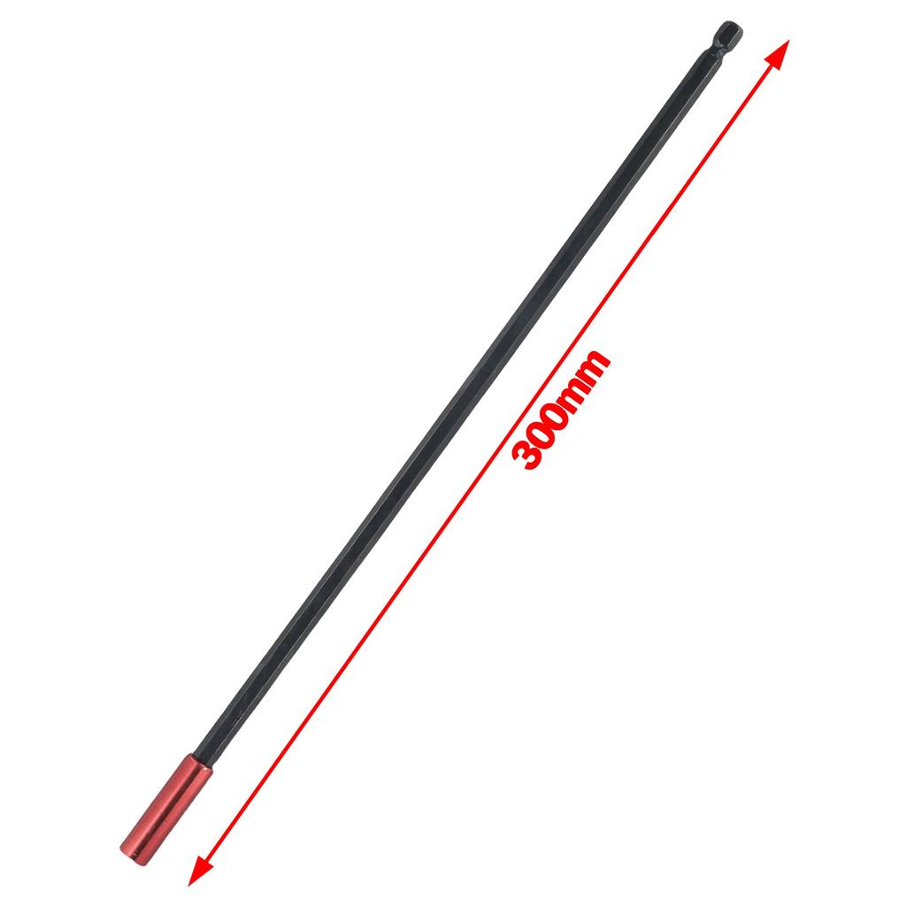 Удлинитель 50мм/60мм/100мм/150мм/300мм быстросменный бит красный