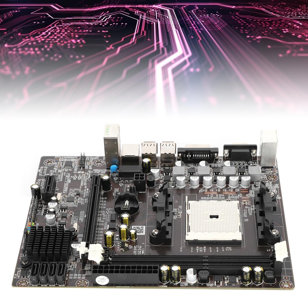 A55 Desktop Computer Motherboard FM1 Interface 905Pin CPU DualCore QuadCore DDR3