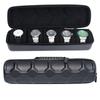 Watch Roll Travel Cases, Watch Travel Case,5 Slot Watch Roll Travel Case Organizer Display, Travel Watch Cases For Men and Women