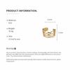 Retro Metal Texture Bracelet Women Striped Irregular Open Bangle Fashion Exquisite Daily Banquet Party Jewelry Accessories Gifts