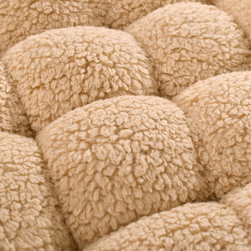 Подушка на стул, толстый кашемир, мягкая теплая студенческая, ресторанная, офисная, плюшевая подушка