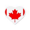 Aimant Coeur Drapeau Canada - Multicolore - 7 Cm - 50 Pièces - Résine Synthétique - Mixte