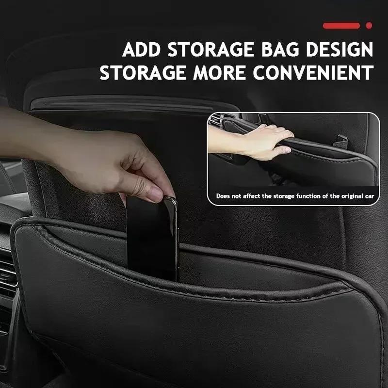 Car Seat Anti-kick Pad Auto Interior Accessories For KIA Rio Rio5 Sportage Ceed Cerato K3 KX3 K4 K5 Sorento Optima Picanto BO2