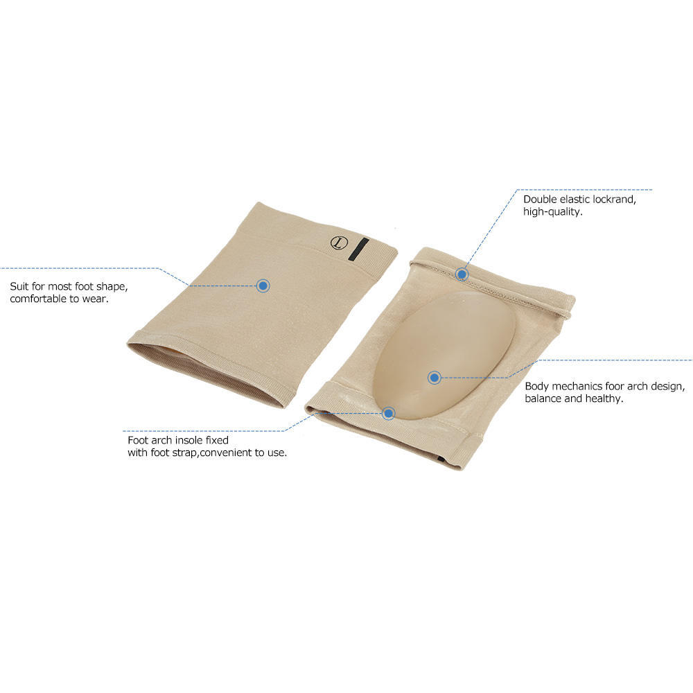 1 Pair Flat Feet Orthotic Plantar Fasciitis Arch Support Sleeve Cushion Pad Heel Spurs Foot Care Insoles Foot Pad