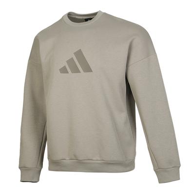 Серия Sports Lifestyle Теплый свитшот с круглым вырезом Удобный с длинным рукавом Мужской свитшот Зеленый JI8771