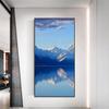 Static Cling Privacy Windows Film Decorative Beautiful Scenery Stained Glass Window Stickers  Frosted Window Film