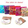 Dust Protect Handmade Portable Embroidery Bag Snap Case Storage Pouch Zipper Jewelry Bag