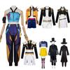 Rumi Zoey Mira Cosplay KPop Demon Costume Hunters Women Black Golden Suit Saja Boys Halloween Role Playing Outfits