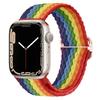 Нейлоновый ремешок для Apple Watch Ultra 2 49 мм 40 мм 44 мм 41 мм 38 45 мм Эластичный плетеный браслет-петля для iWatch Series 9 8 7 6 SE 5 4