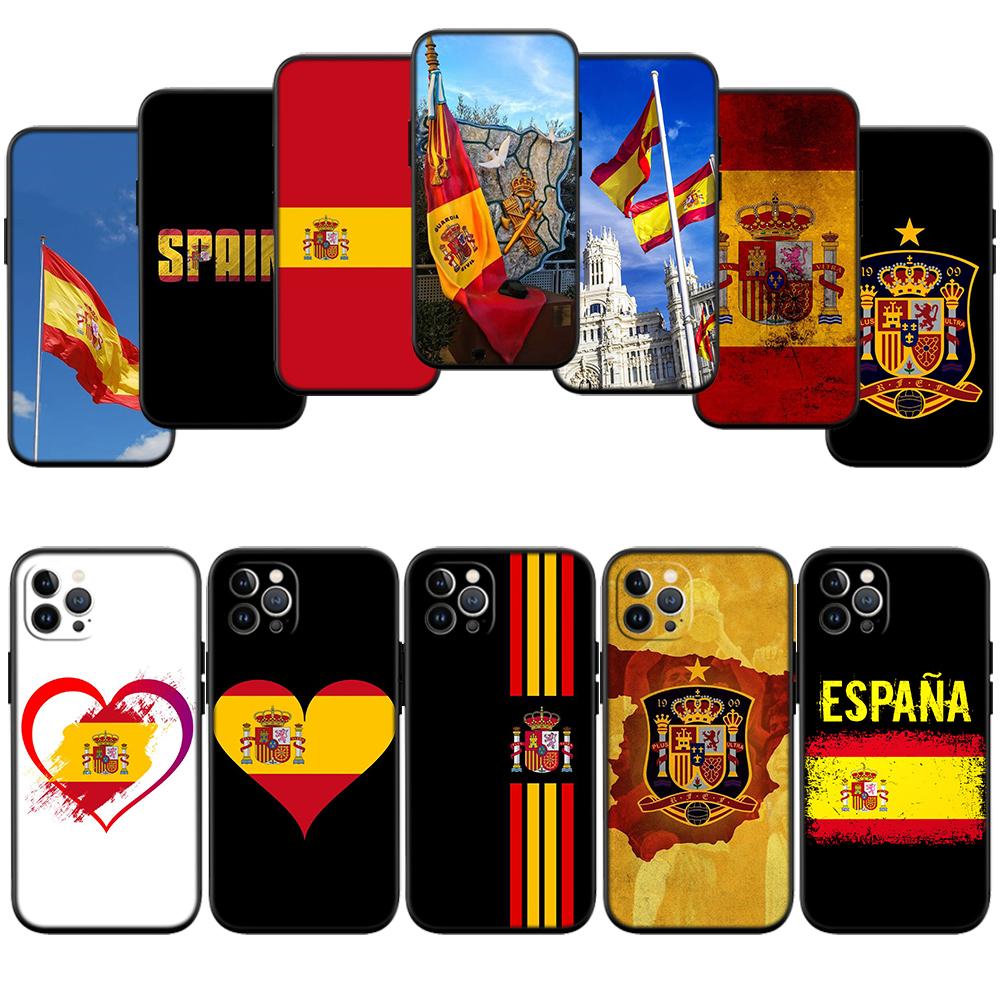 Spain Flag Phone Case for Samsung Galaxy M56 A36 A32 A33 A05 A05S A06 A16 A20 A11 A12 A13 A15
