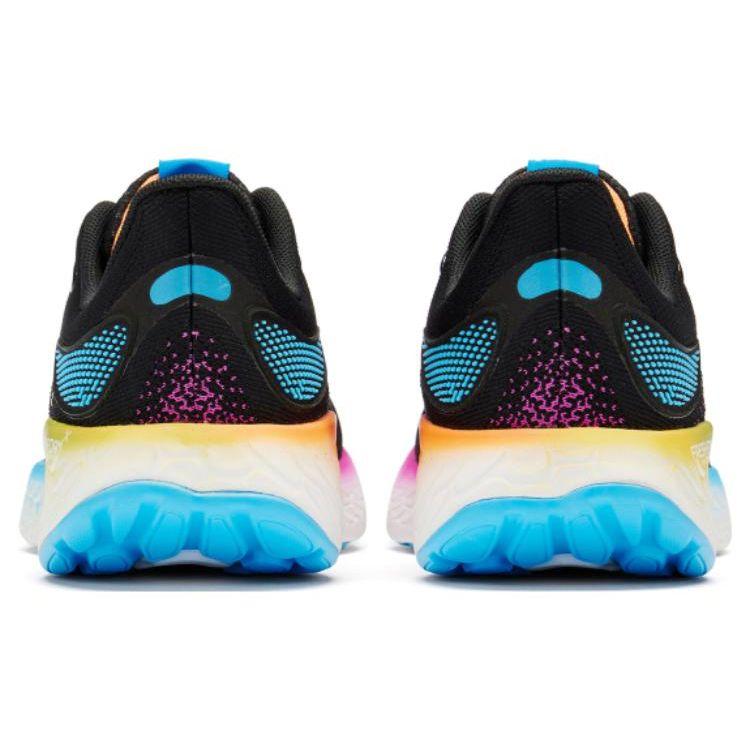 New Balance 1080 Удобная профессиональная спортивная ткань Низкие кроссовки для бега на длинные дистанции Мужские кроссовки Черно-синие M1080L12