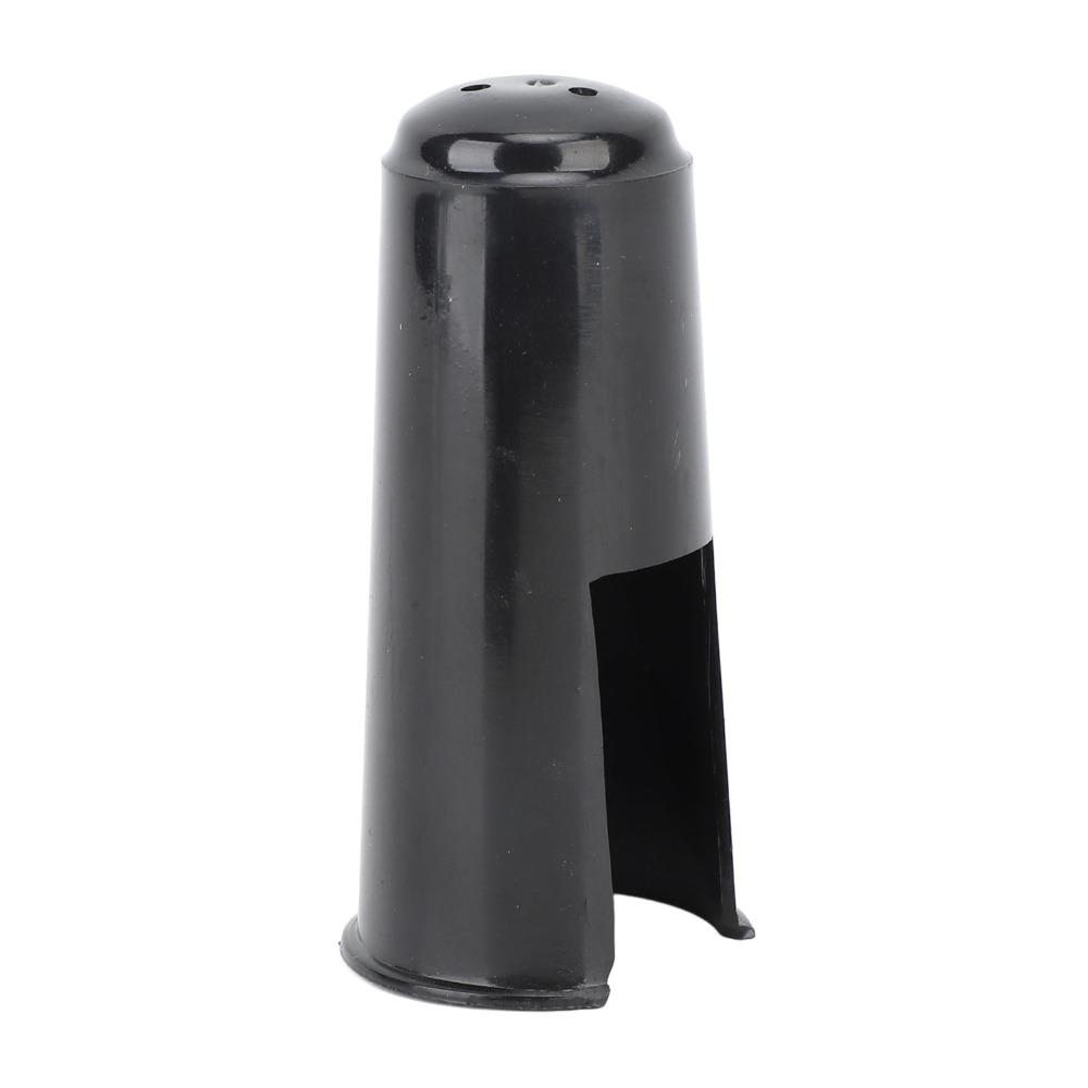 4PCS Black Color Mouthpiece Protector Cover Mouthpiece Protective Cap For Alto Saxophone