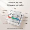 Yúnqín Large Screen Indoor Temperature Humidity Monitor Clock
