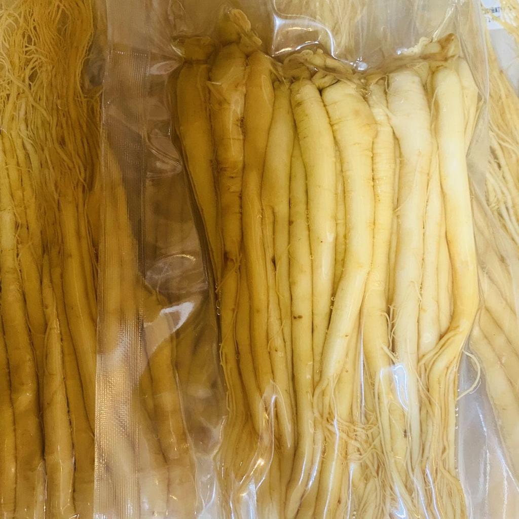 Korean Ginseng Value 110g for Medicinal Liquor and Cooking Changbai Mountain Ginseng Value Tanpopo Honpo (Raw) Pack, (Approx. 30-40 Stalks)