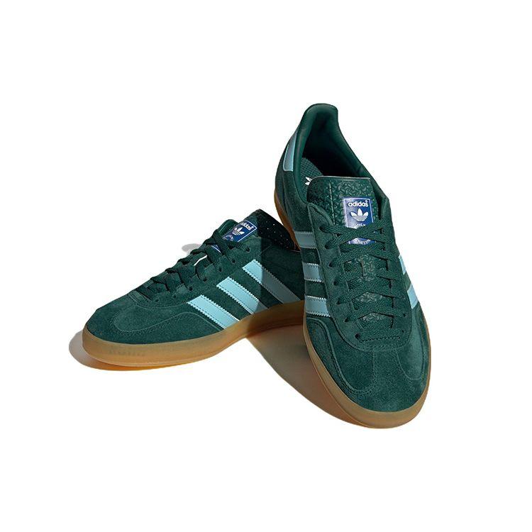 Adidas Кроссовки унисекс Gazelle Collegiate Green Hazy Sky унисекс Victory-Gold IG9979