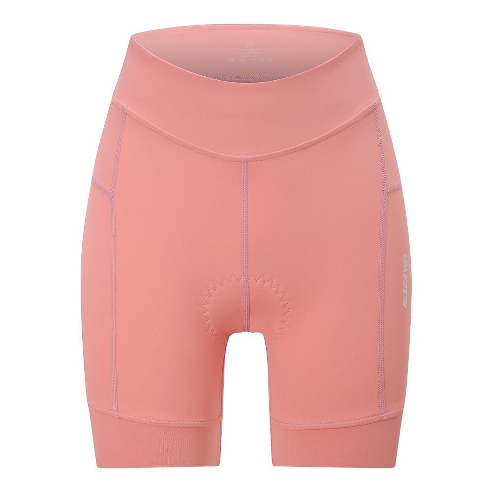 Женские велосипедные шорты Hiserwa для контроля живота с силиконовой подкладкой для подъема бедер