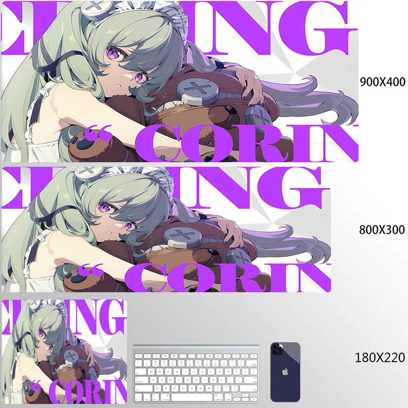 Zenless Zone Zero Zhu Mouse Pad ZZZ Gaming Mousepad Nicole Ellen Anby Demara Soldier Mouse Pad xcm Anime Desk Mats Xxl
