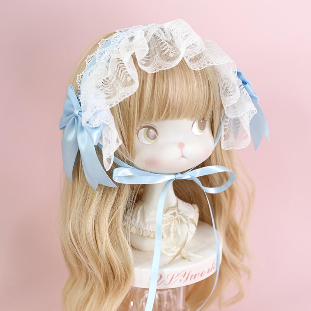 Ribbon Bow Lace Headband Multi-colored Cosplay Headpiece Lovely Sweet Hair Hoop Anime Theme
