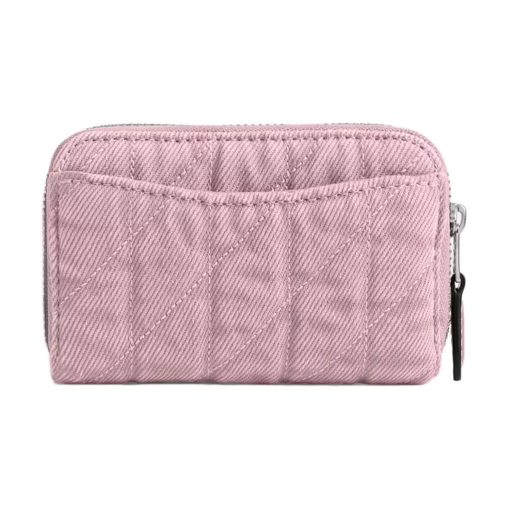 Coach Женский кошелек для карт Essential 11, стеганый, с дизайном Color Block, из кожи наппа, аксессуары, розовый CBF62-LHY24