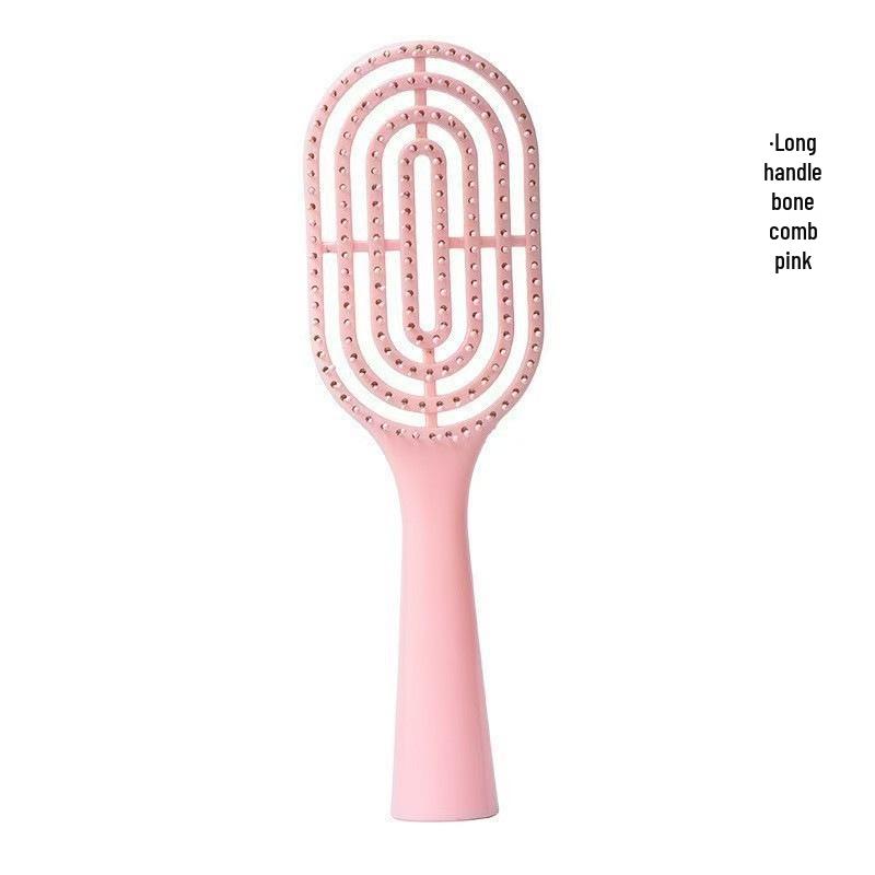 Круглая расческа для волос высокой ценности для девочек - Пушистый массаж, Изогнутый дизайн