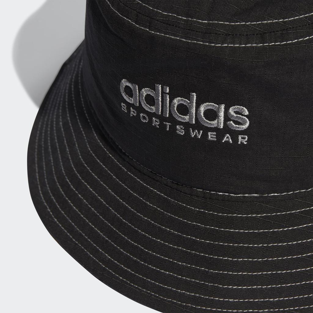 Adidas Classic Cotton Bucket Hat MKD66 Black/White/Grey Three (HY4318) 54.0-57.0 Cm