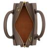 Coach Сумка-тоут Andrea Carryall 22 с молнией и логотипом из отборной телячьей кожи, на плечо, через плечо, маленькая женская сумка-тоут, коричневая CP081-IMV2R