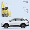 Ремонтный маркер краски для автомобиля Beijing Hyundai Santa Fe - Белый Crystal Morning Dew, Черный Dawn Moon.