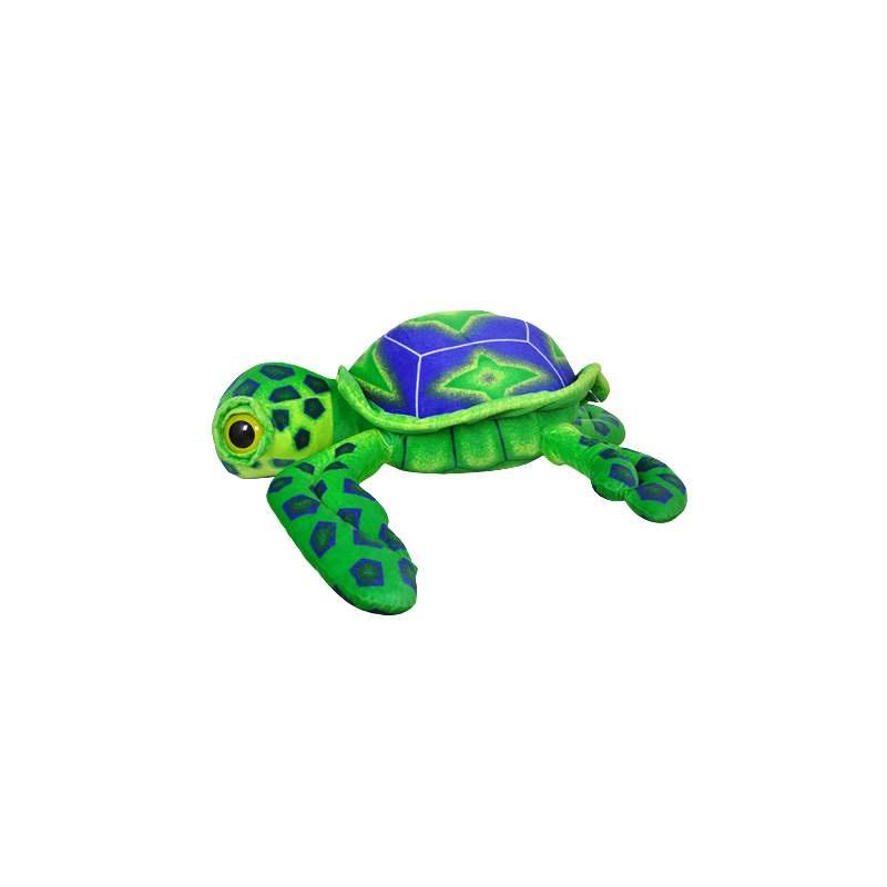 New Creative Short Plush Sea Turtle Stuffed Animal Toy For Living Room