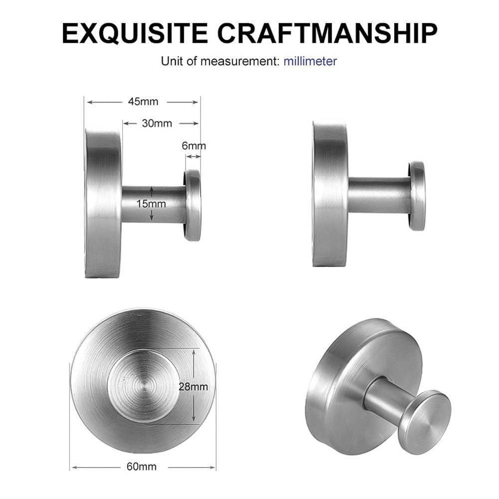 Traceless Hanging Suction Cup Hooks for Wreaths Bathroom Clothes and Hats Holder Shower Hooks