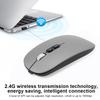 2.4Ghz Wireless Rechargble Mouse   Ergonomic Computer Optical Mice for  