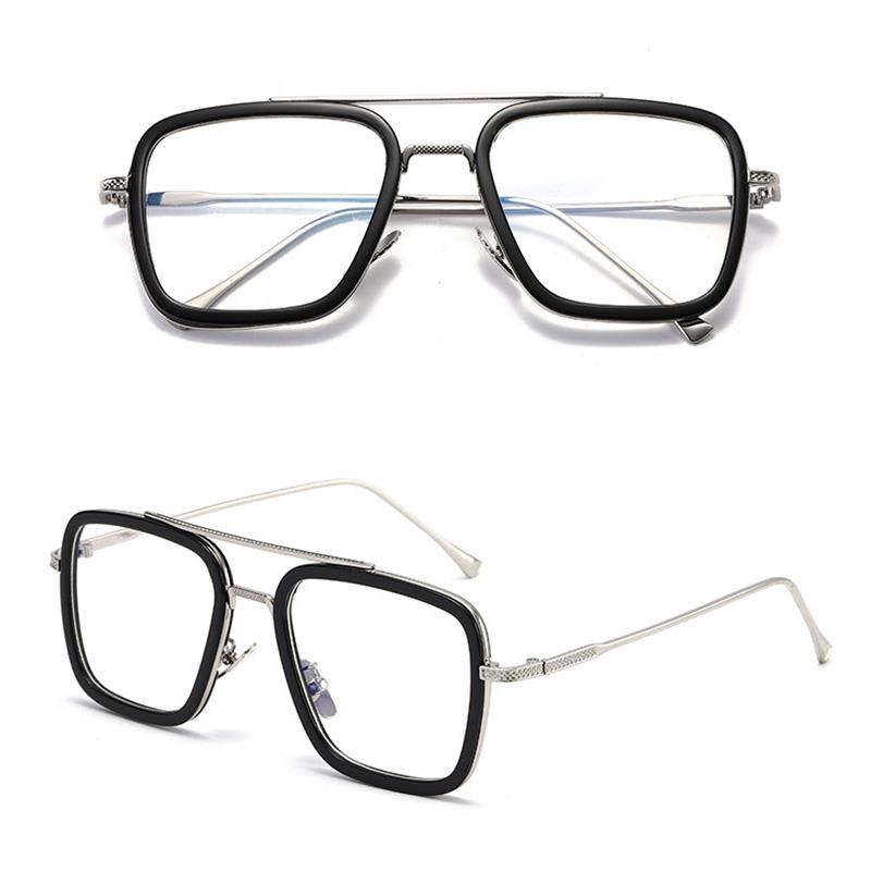 Солнцезащитные очки Железный человек Тони Старк Lentes Солнцезащитные очки Ретро солнцезащитные очки Мужские солнцезащитные очки Брендовые дизайнерские солнцезащитные очки