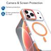 Luxury Shockproof Magsafe Wireless Charge Clear Case For iPhone 17 Pro Max 16 15 14  Plus 13 12 Pro Max 17Air 16e Magnetic Cover