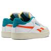 Reebok Club C Revenge White Seaport Teal Мужские кроссовки Обувь — белые туфли-оранжевые GX0385