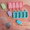 Durable Food Grade Ice-Cream Making Reusable Easy Release Ice Cream Mold Kitchen Gadget Ice Cream Tray