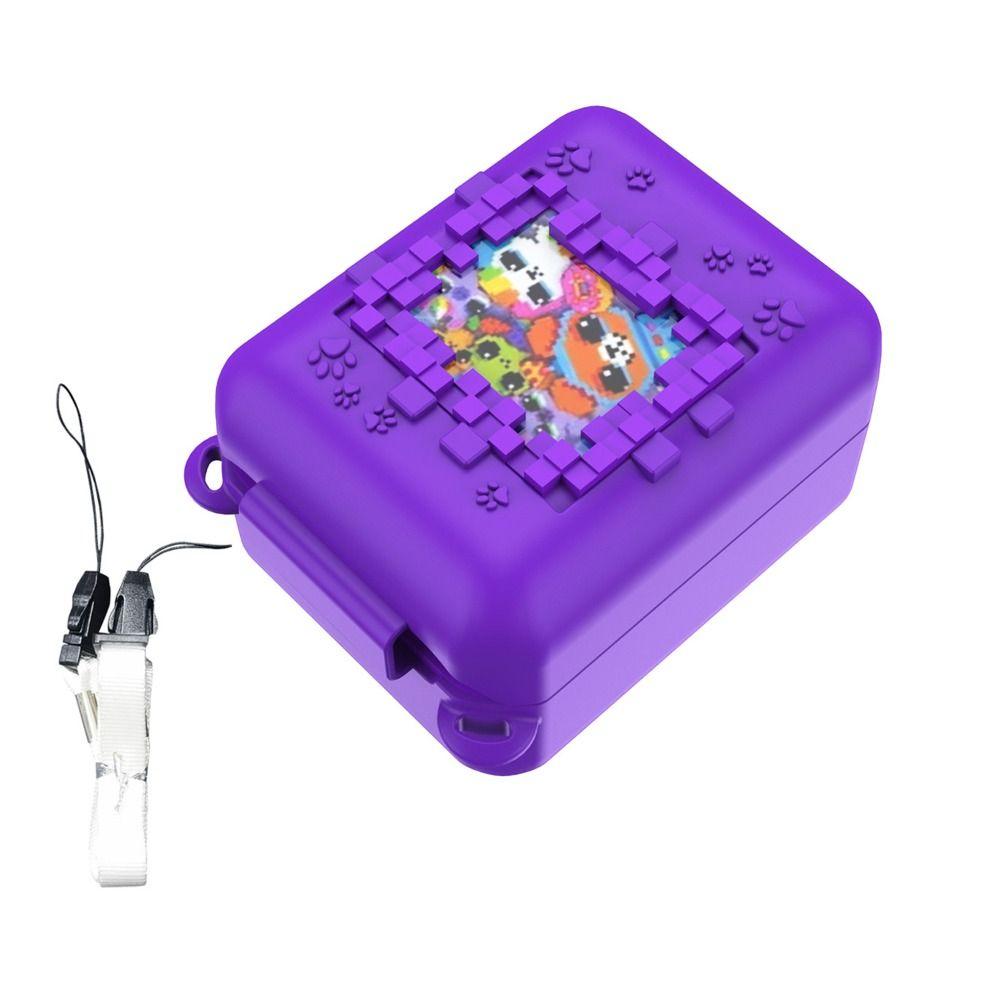 Силиконовый защитный чехол для интерактивной игрушки Bitzee, чехол для цифрового питомца, аксессуары для виртуальной игры со шнурком, противоударный чехол