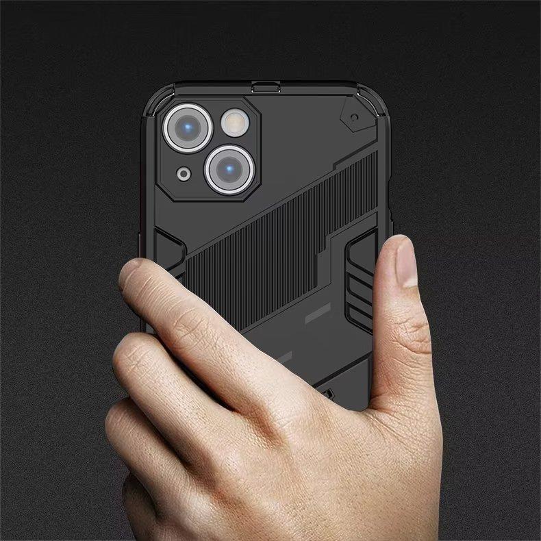 Для Apple iPhone 6 6S 7 8 Plus X XR XS Max SE2 2020 SE3 2022 13 Pro Max противоударный жесткий защитный чехол для телефона с подставкой задняя крышка