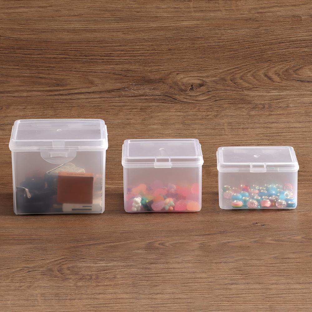 1Pcs with Lid Storage Case Multi-purpose Small Thing Container Storage Box  Storing Jewelry Headband