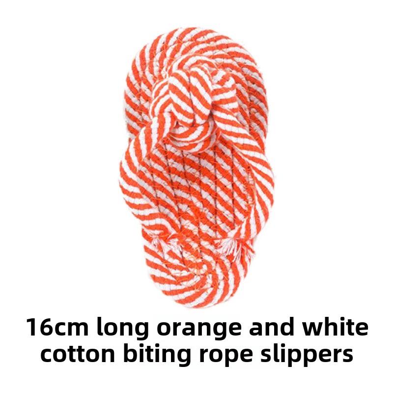 Dog Molars Teeth To Relieve Boredom Rope Knot Toy Dog Bite Rope Set Golden Retriever Teddy Pomeranian Puppies Large and Small Dog Toy Ball