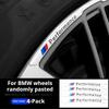 BLO1 2026 New 4PCS Car Sticker Brak Caliper Vinyl Decal for BMW M Power  X1 X3 X4 X5 X6 E30 E38 E39 E46 E60 E61 E90E70 E83 X5 F45 G60