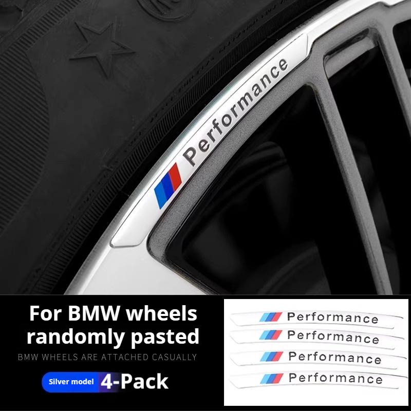BLO1 2026 New 4PCS Car Sticker Brak Caliper Vinyl Decal for BMW M Power X1 X3 X4 X5 X6 E30 E38 E39 E46 E60 E61 E90E70 E83 X5 F45 G60