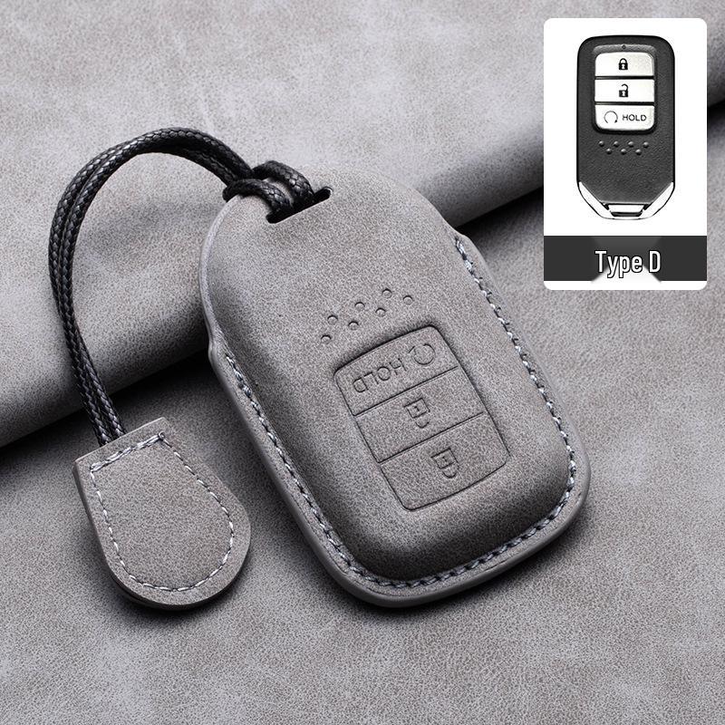 Совместимый кожаный чехол для ключа для GAC Toyota CRV, Crown, Accord, Civic, Haoying и Inspire