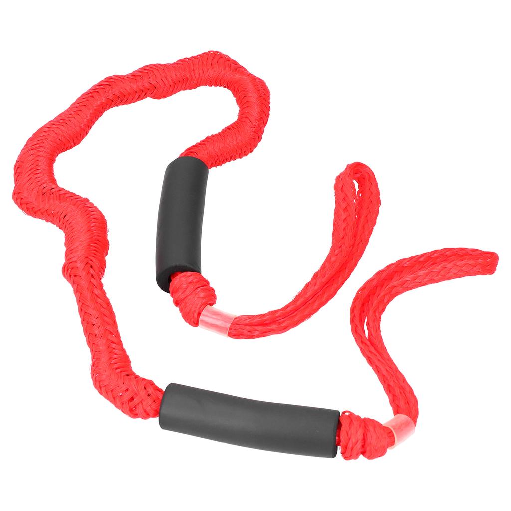 Швартовы-банджи для лодки Эластичный причальный трос ПЭ Растягивающийся Швартовный Морской Трос-банджи для лодки Красный