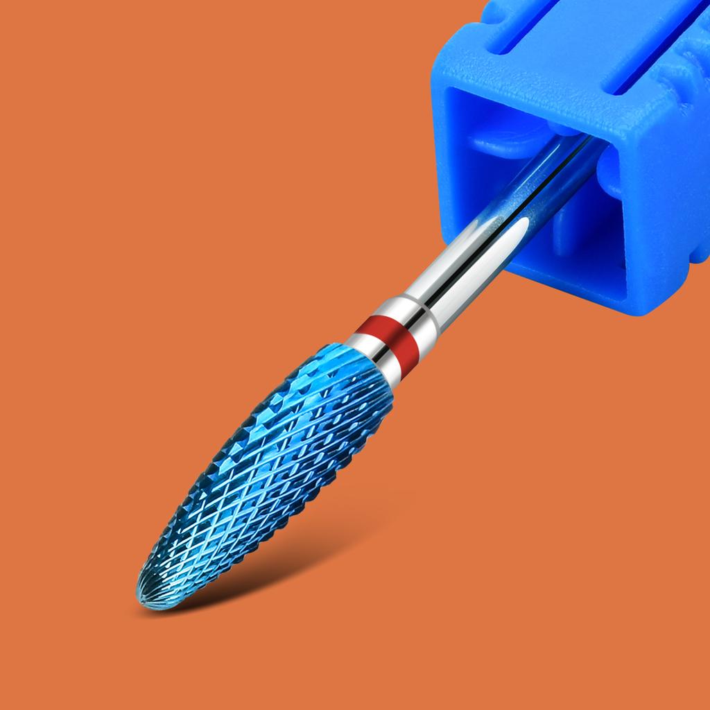 Твердосплавные вольфрамовые насадки для ногтей, фрезы, электрические сверла для ногтей, инструменты для очистки кутикулы для педикюра, маникюрные буферы, дрель