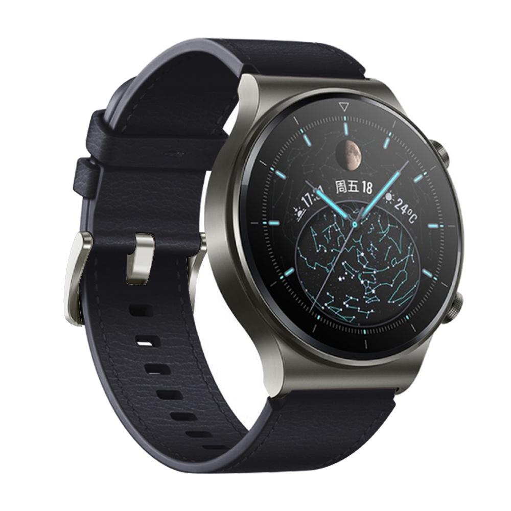 22mm Leather Strap for Huawei Watch4 GT3 Se GT2 3 Pro Runner 46mm Watchband Bracelet Suunto 5 Peak / 9Peak Accessories