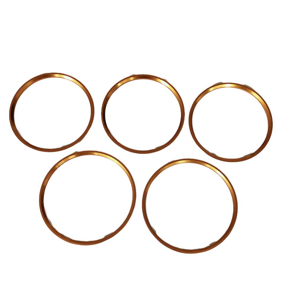 Durable And Wear-resistant Air Vent Outlet Ring Trim Aluminum Alloy Sturdy And Durable Decoration