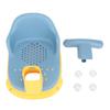 Baby Bath Seat Lightweight Secure Suction Cups Plastic Bath Seat for Infants Toddlers Blue